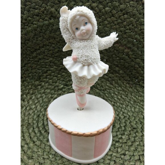 Department 56 Snowbabies Dance Of The Sugar Plum Fairy Figurine Guest Collection - Picture 1 of 6